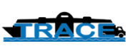 Logo en couleur SARL Trace spécialisé dans le domaine du transport, de la logistique et de l’import-export