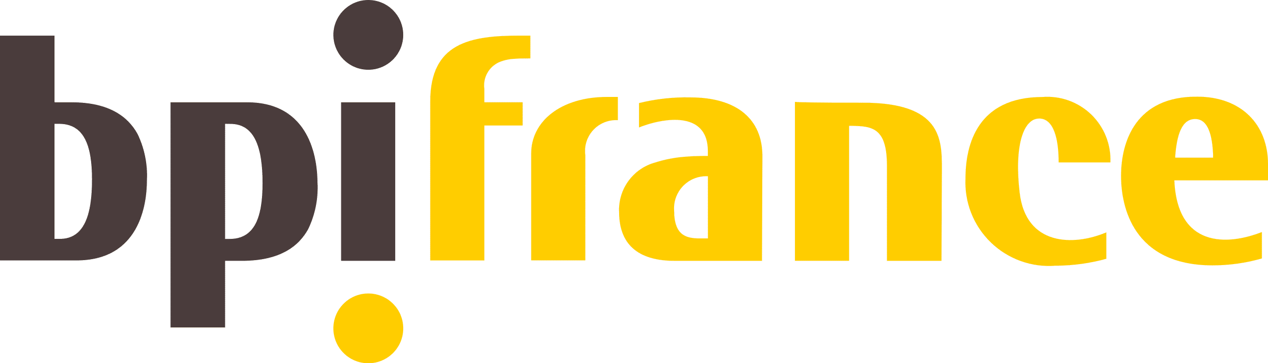 Logo en couleur Bpifrance, Banque Publique d'Investissement